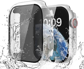 Wepro Case for Apple Watch Screen Protector 44mm SE 3 SE 2nd Series 6 5 4