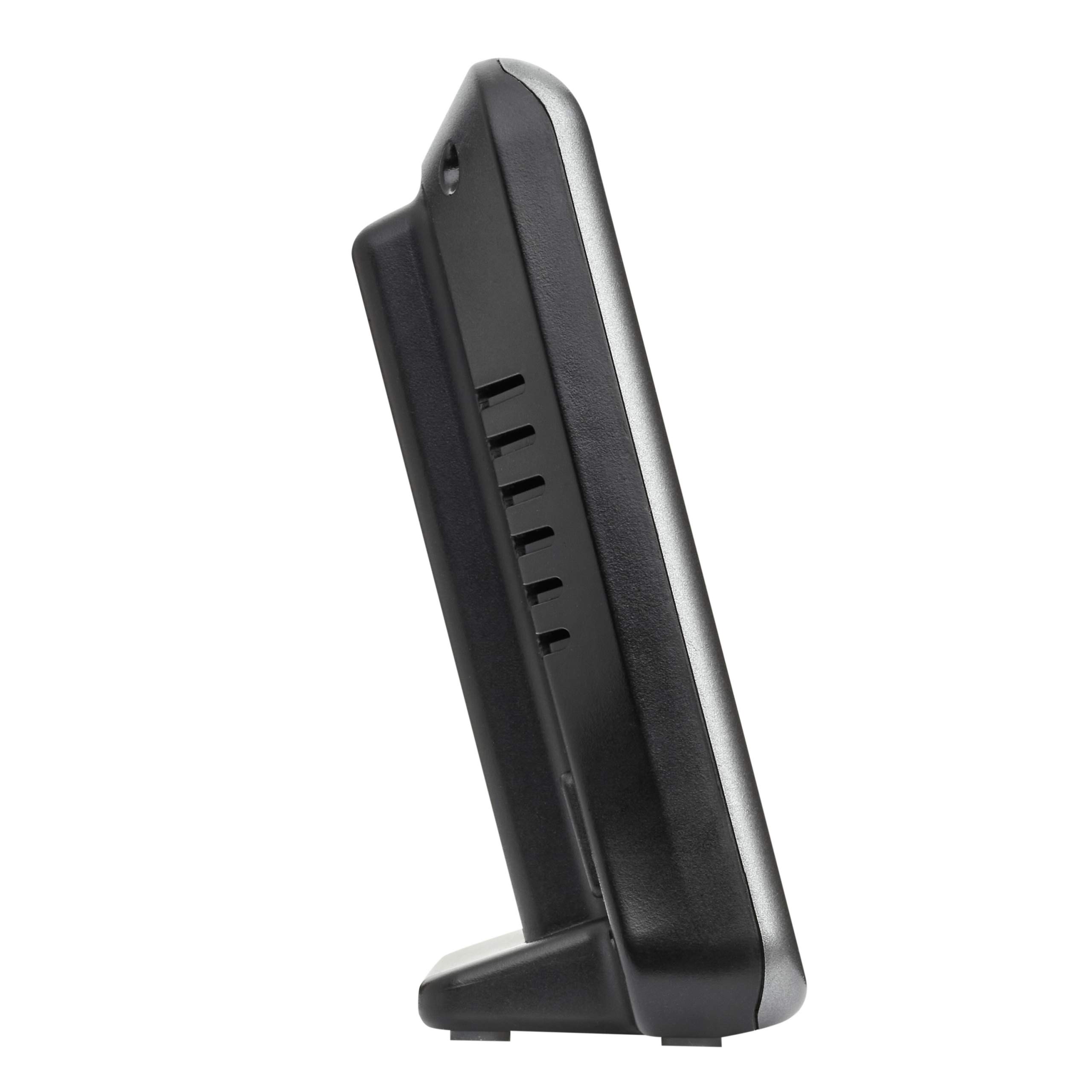 TFA Dostmann Prio 30.3069.01 - Termómetro digital con emisor de radio (109 x 38 x 99 mm), color negro