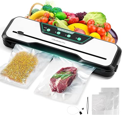 Automatic Food Vacuum Sealer Machine, Beelicious 8-In-1 Food Vacuum Saver