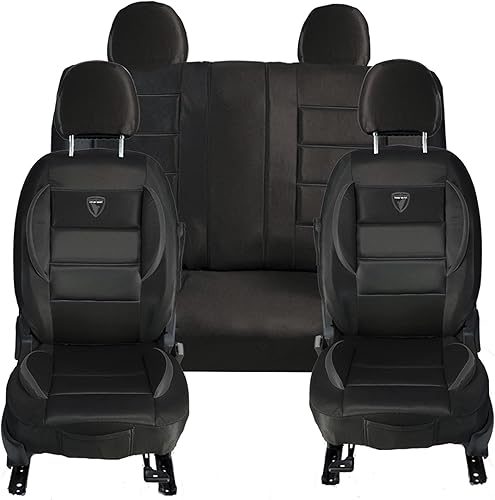 Cubre Asientos de Carros Set Fundas Universal Juego 11 piezas Forros Deportivos Verde disponible en Yaxa Guatemala