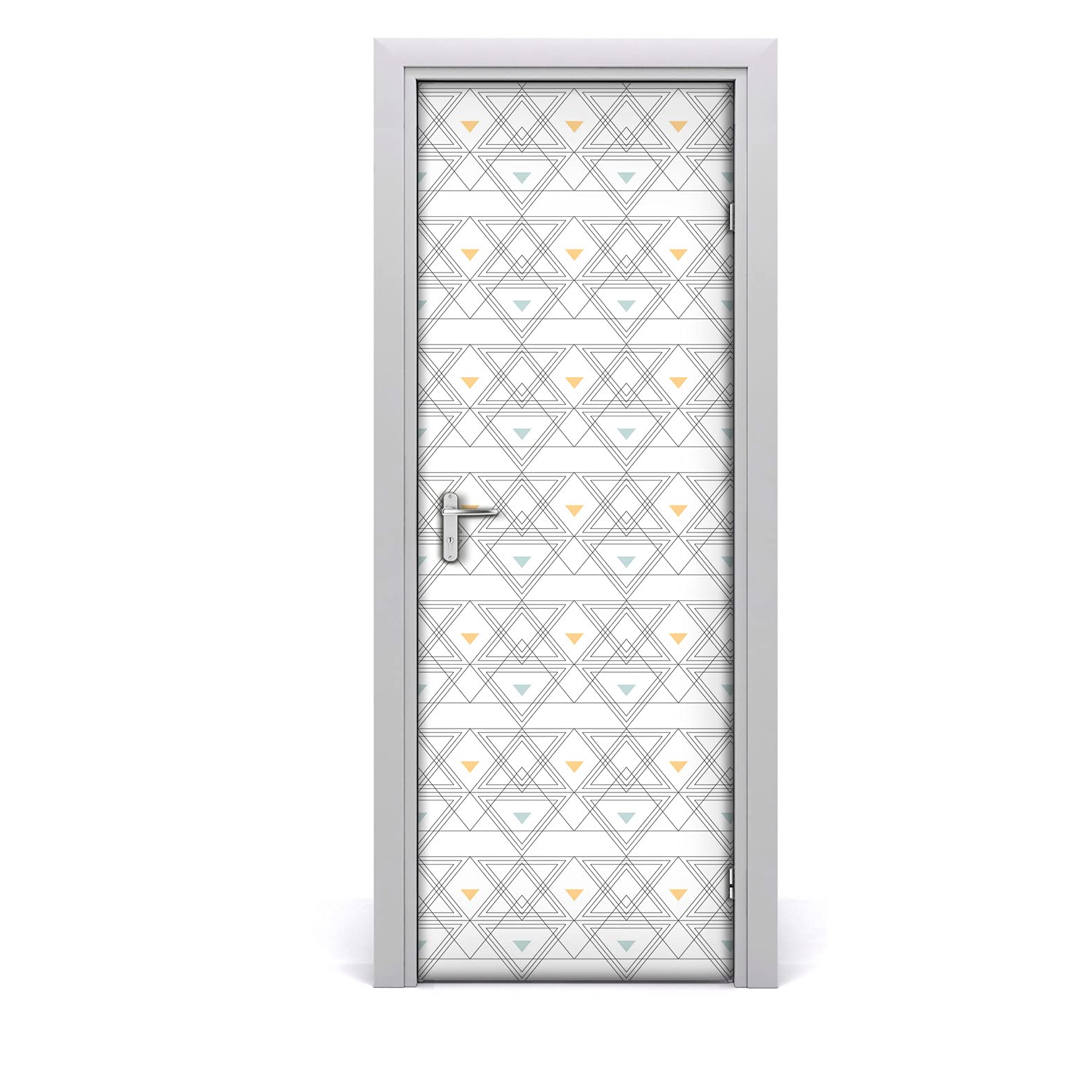 Décoration imperméable pour la porte Coloray 85x200cm avec revêtement Magic-Stick durable