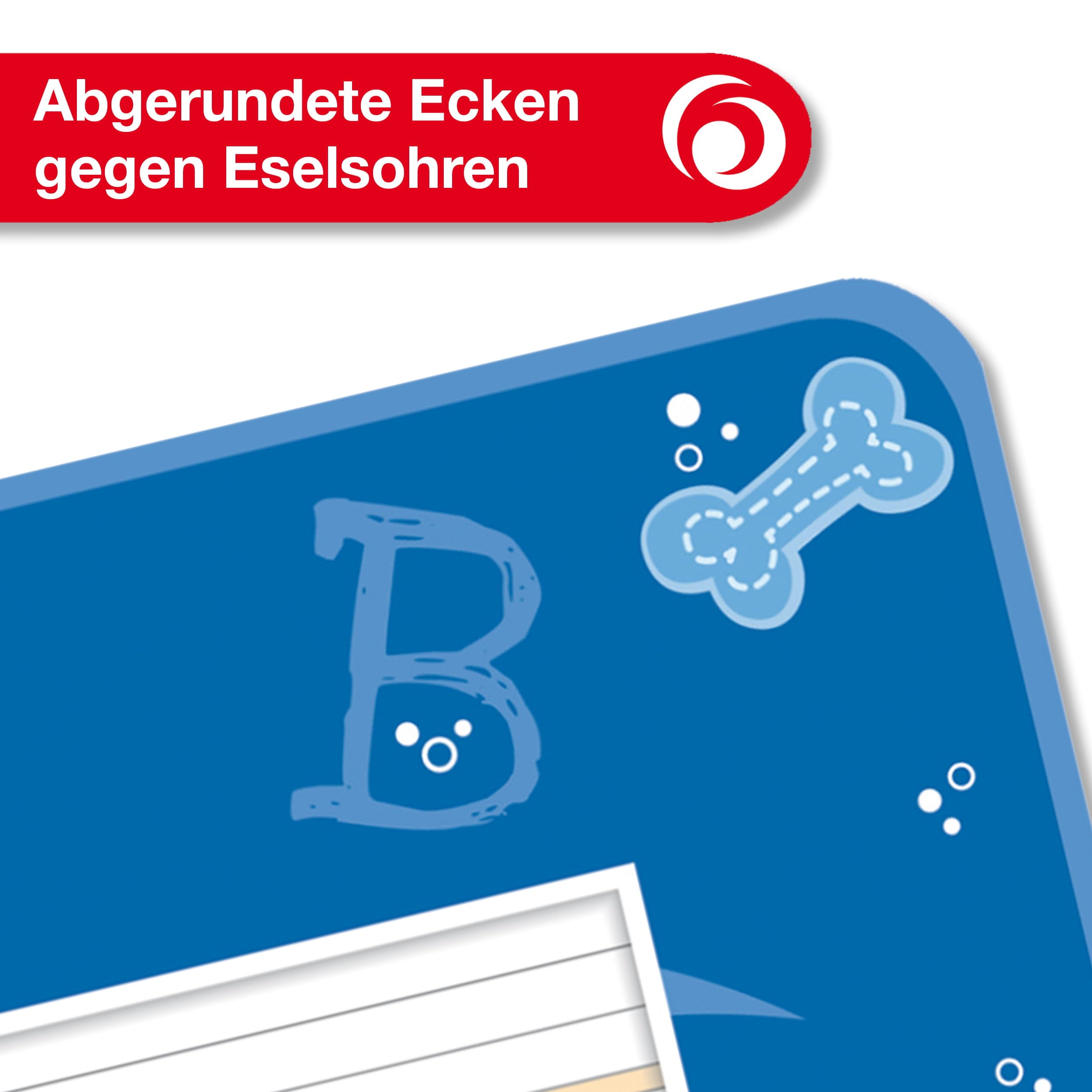 Herlitz 11387081 zeszyt A5, liniatura 01, 32 arkusze, FSC Mix, 5 sztuk