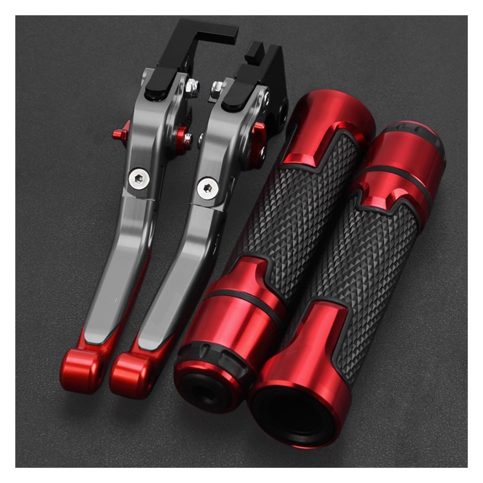 Tingyus N Motorbike Brake Lever For Vfr800 For Vtec 2002 2003-2008 Motorcycle Extendable Brake Clutch Levers Handlebar Grips Ends(N)