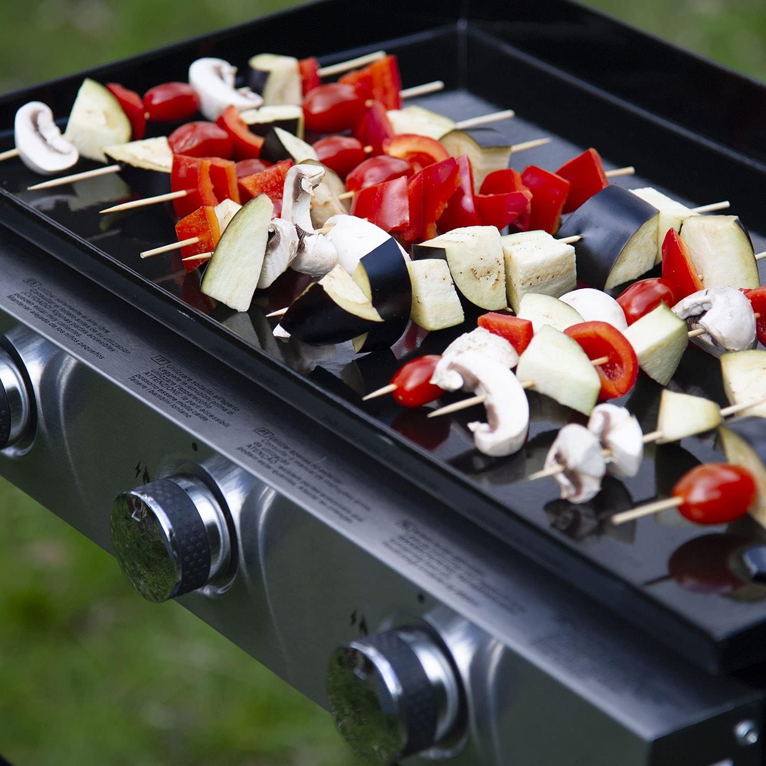 Piastra a gas MÉRIDA 3 bruciatori 6 kW Piastra a gas MÉRIDA 3 bruciatori 6 kW