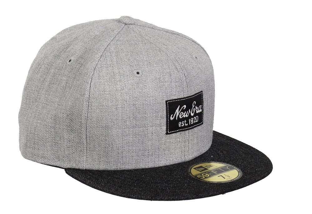 New Era 59fifty Basecap Heather Patch