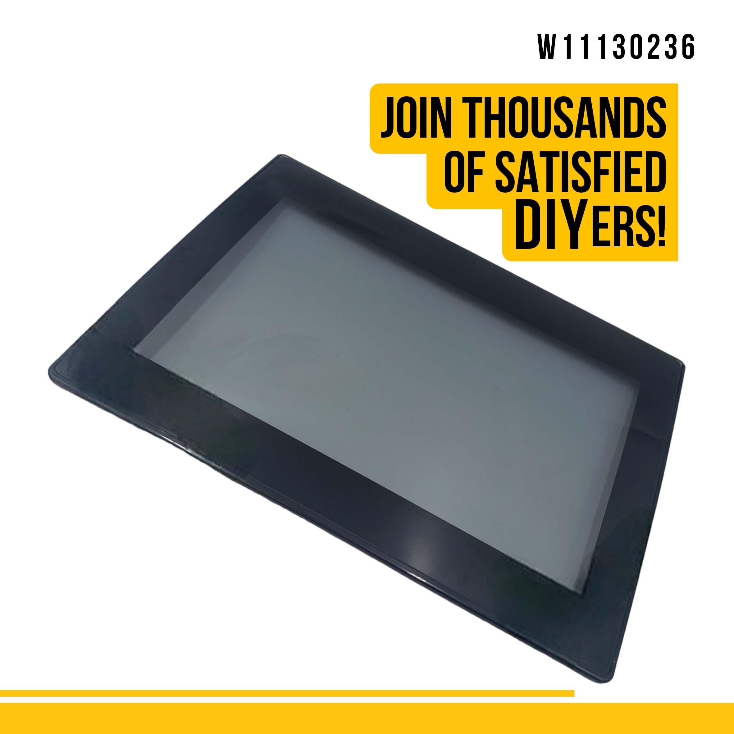 Amazon.com: PartsBroz W11130236 Glass Lid - Compatible With 