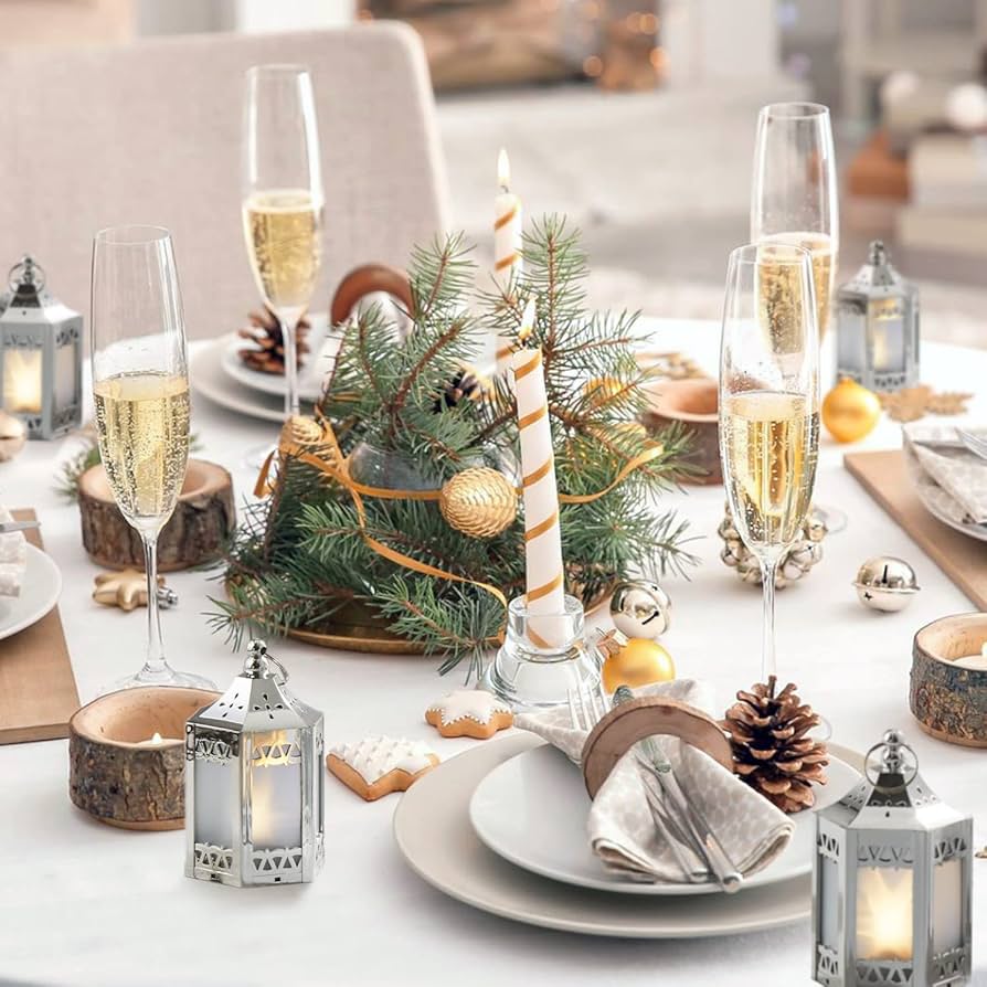 ホワイトランタン シンプルデザイン ランタン アンティークホワイトランタンM （ キャンドル