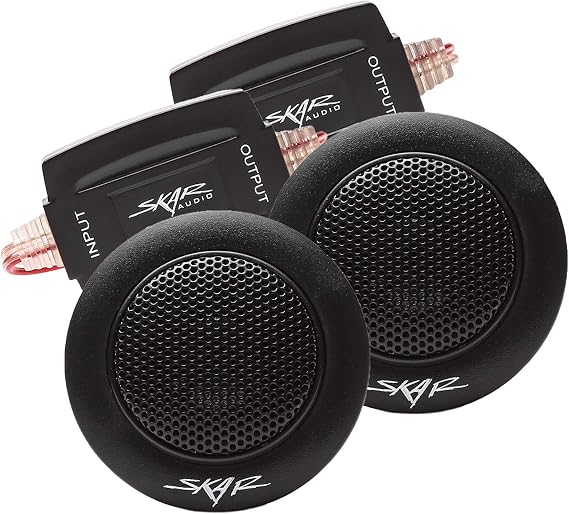 Skar Audio TX-T 1-Inch 240 Watt Max Power Neodymium Silk Dome Tweeters, Pair