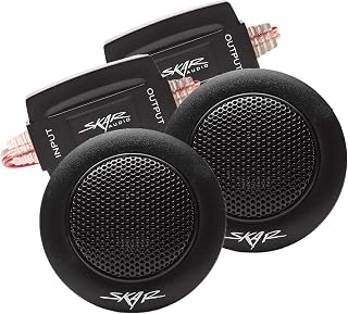 Skar Audio TX-T 1-Inch 240 Watt Max Power Neodymium Silk Dome Tweeters, Pair