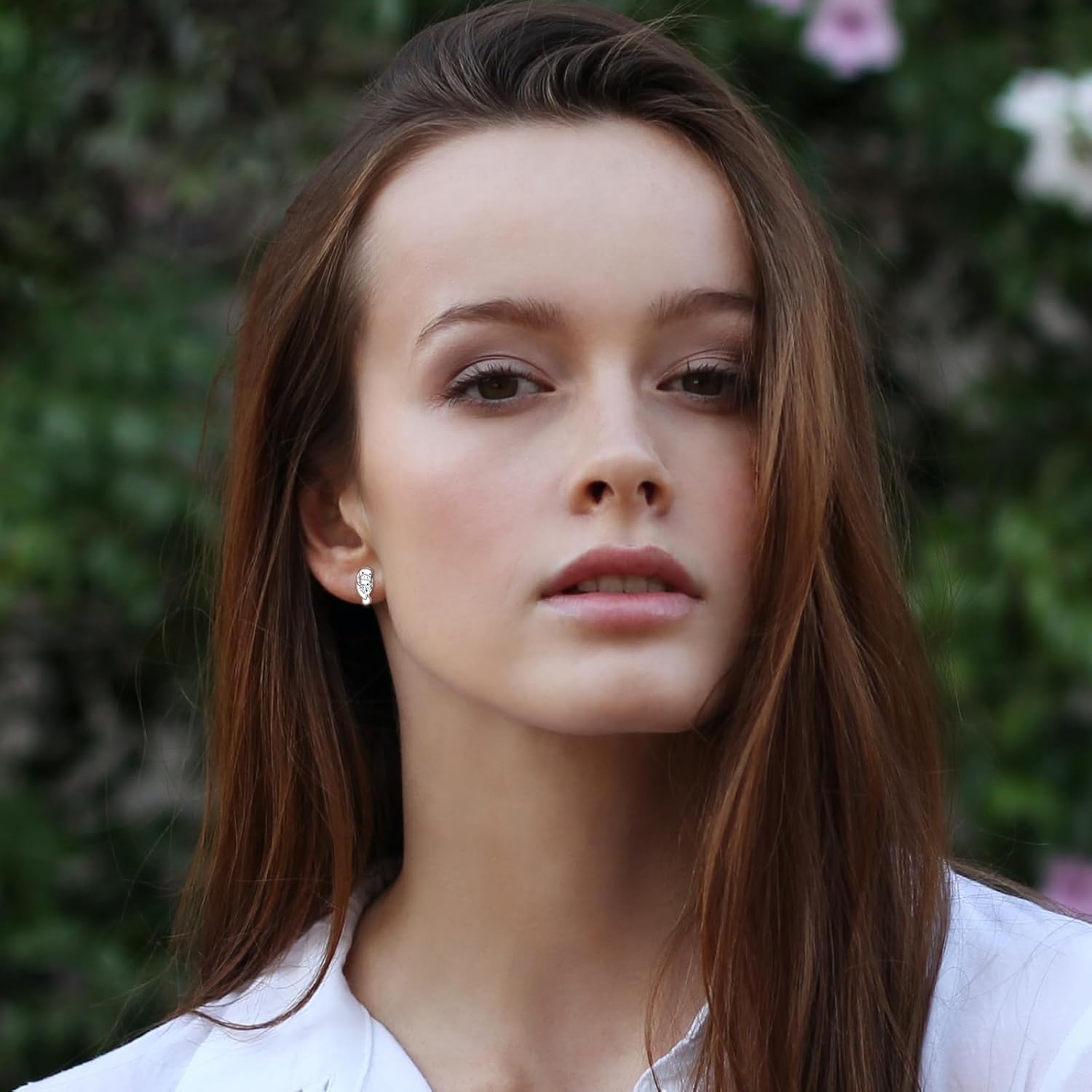 925 Sterling Silver Dragon Highland Cow Axolotl Horse Penguin Fox Manatee Pig Bunny Earrings Stud Hypoallergenic Cute Animal Jewelry Gifts for Women - Image 5