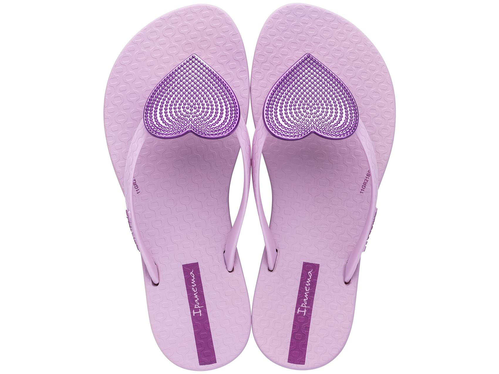 IpanemaWave Heart II Kids Flip Flops - Stylish and Comfortable Summer Sandals with Non-Slip Sole for Active Play
