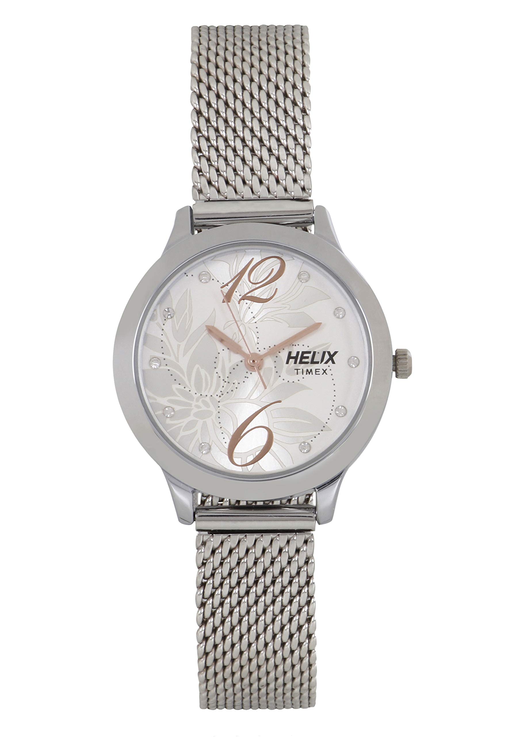 helix Stainless Steel Analog Silver Dial Womens Watch-Tw022Hl15, Band_White (B07MX9F38Z) Amazon Price History, Amazon Price Tracker