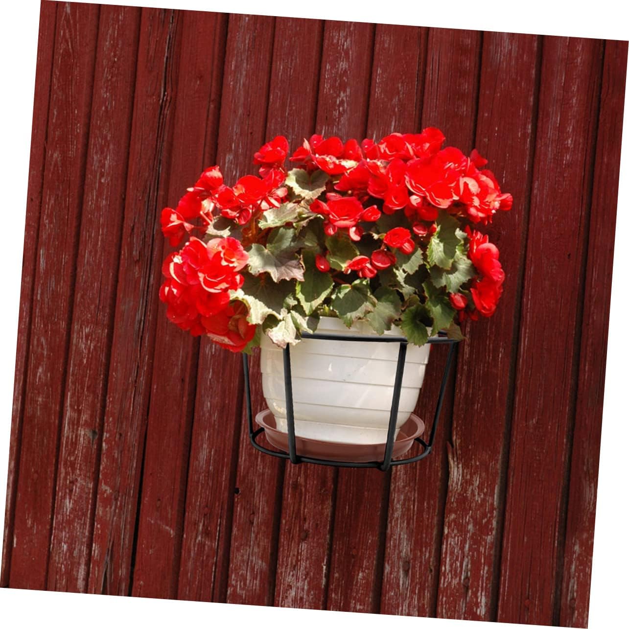 TOYANDONA 3sets Iron Hanging Flowerpot Racks Balcony Plant Holders for Garden and Kitchen Decor Lightweight and Convenient Storage