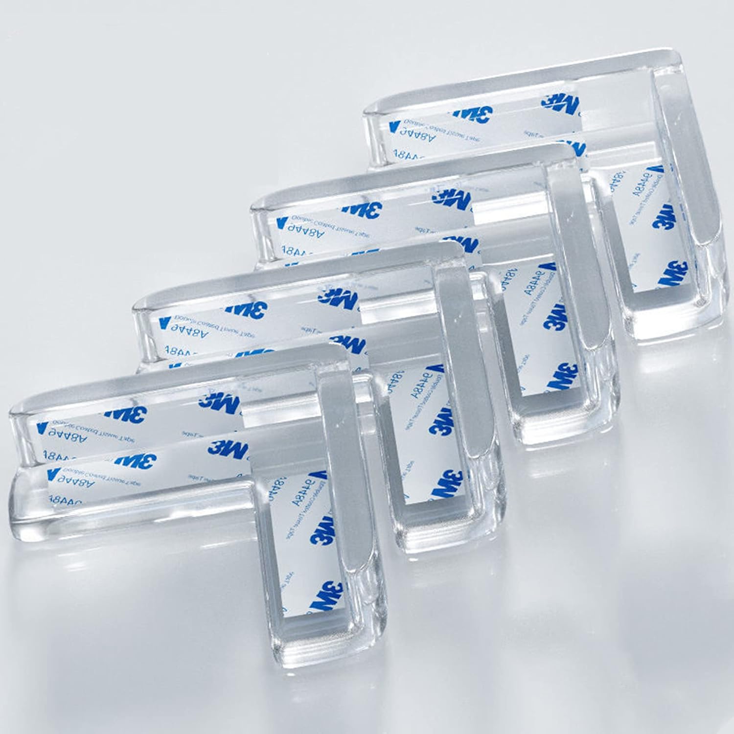 Corner Protector for Baby, Protectors Guards,Furniture Corner Guard ,Edge Safety Bumpers,Baby Proof Bumper,Cushion to Cover Sharp Furniture,Table Edges Clear and Transparent L Shape 20PCS
