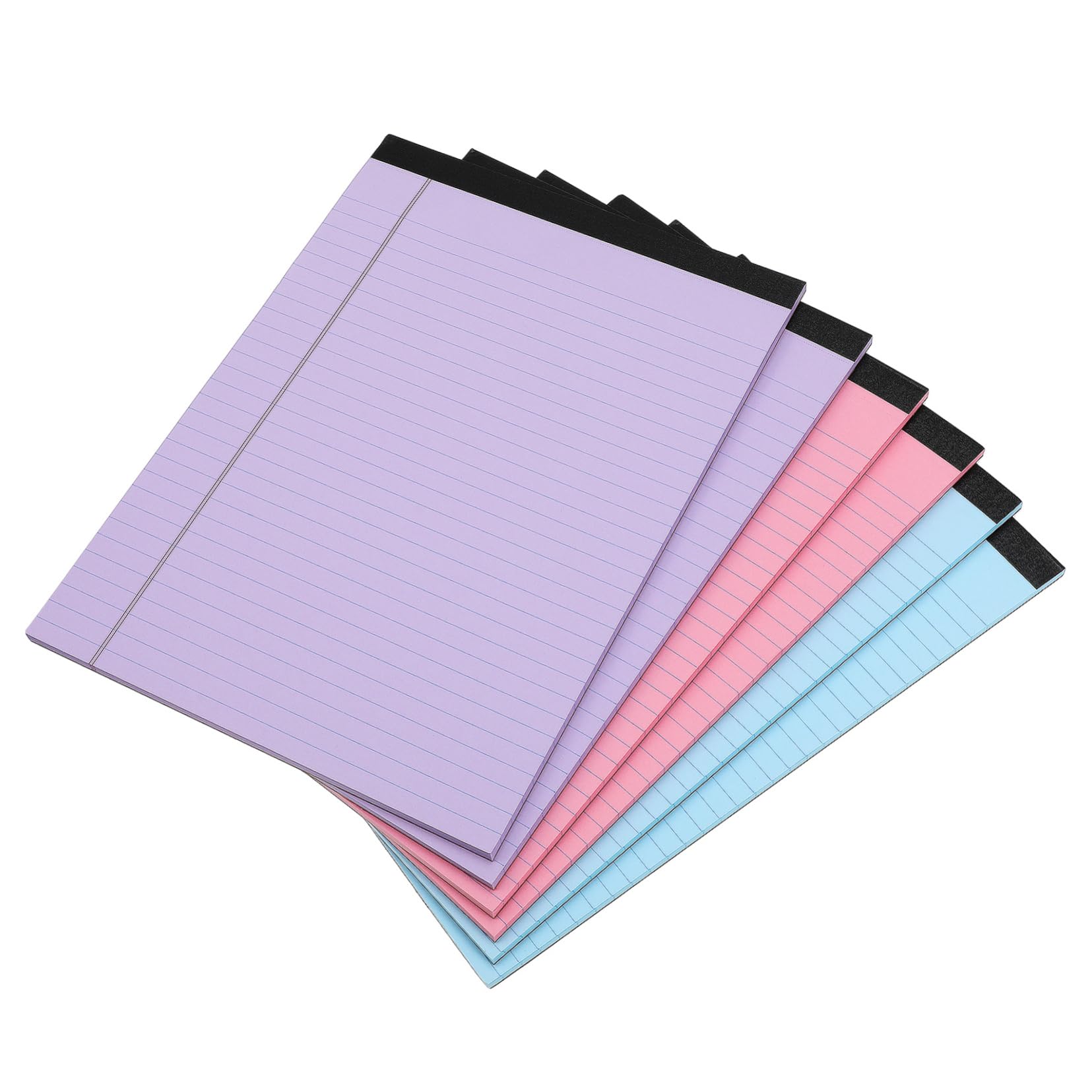 DOITOOL Blocco Note Tascabile 6 Pezzi Carta di Scrittura Liscia e Design Elegante per Ufficio e Lavoro Ampie Pagine per Appunti e Memo