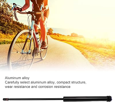 26 Inch Bicycle Fork Aluminium Alloy Bicycle Fork Double Air Pneumatic Bar High Strength Lightweight Bicycle Accessories