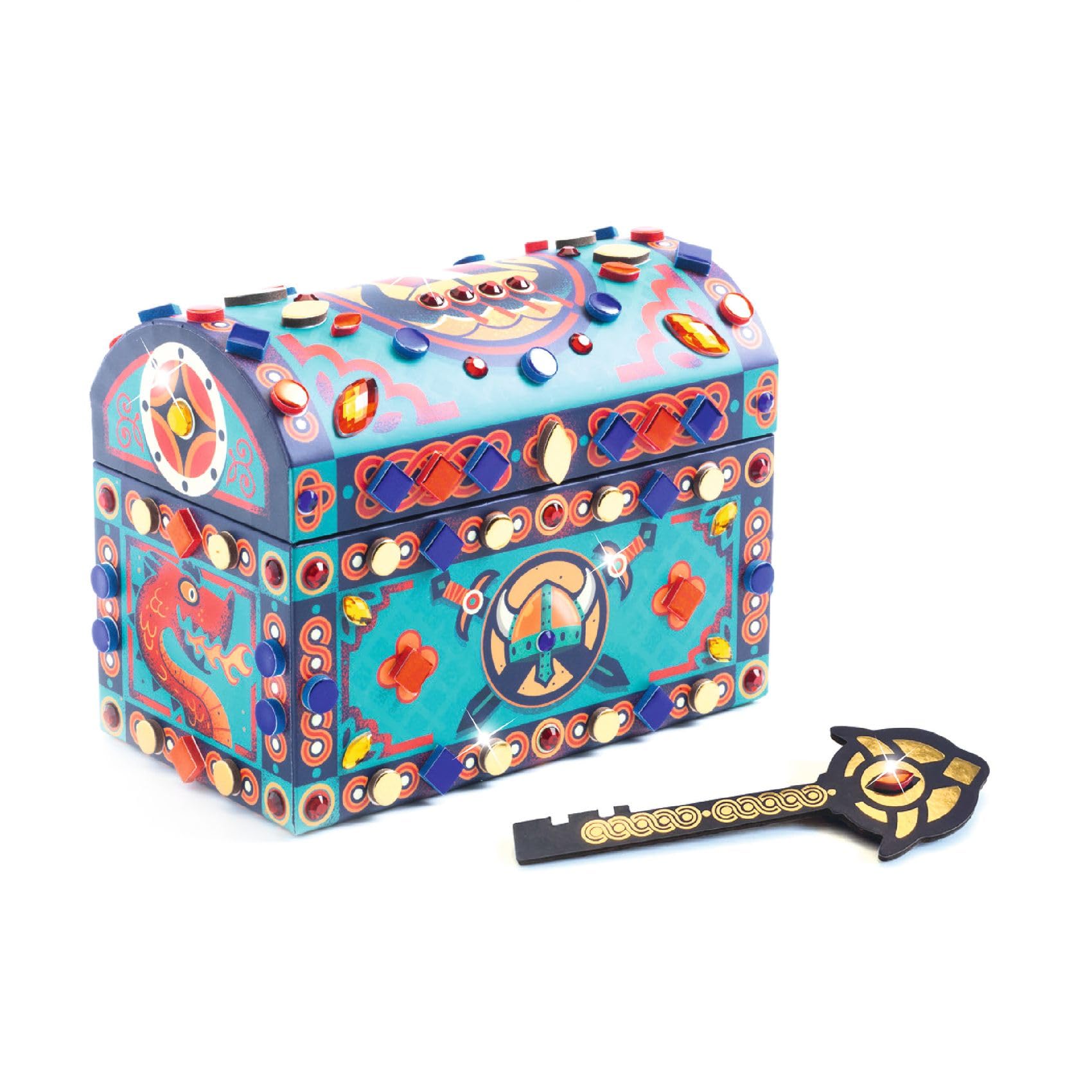 Djeco Gold, Blue Diy Box – Super Treasure – Fsc Mix