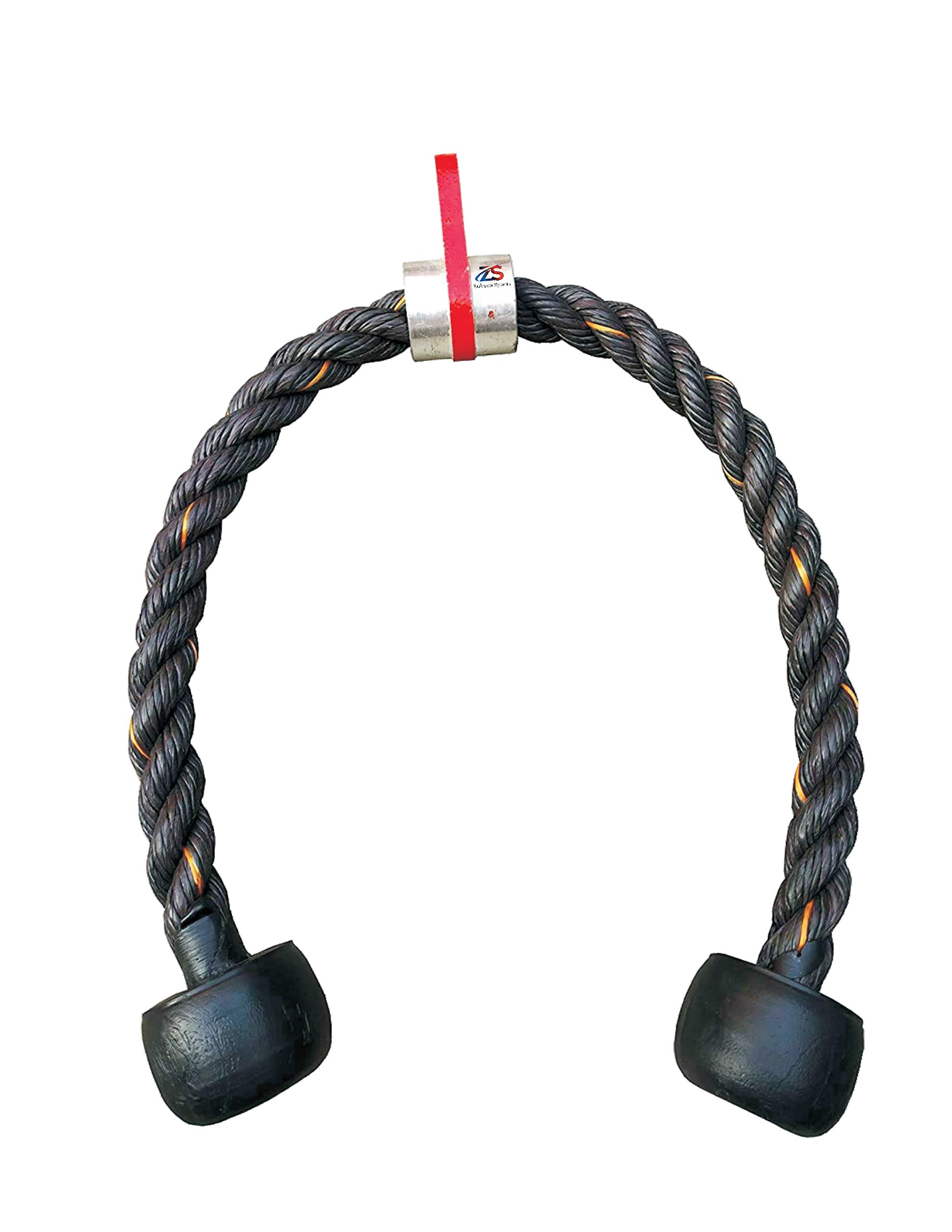 Hashco Perfect Push Pull Down Cord Tricep Rope Multi Gym Bodybuilding Cable with Safety Lock-picture-26