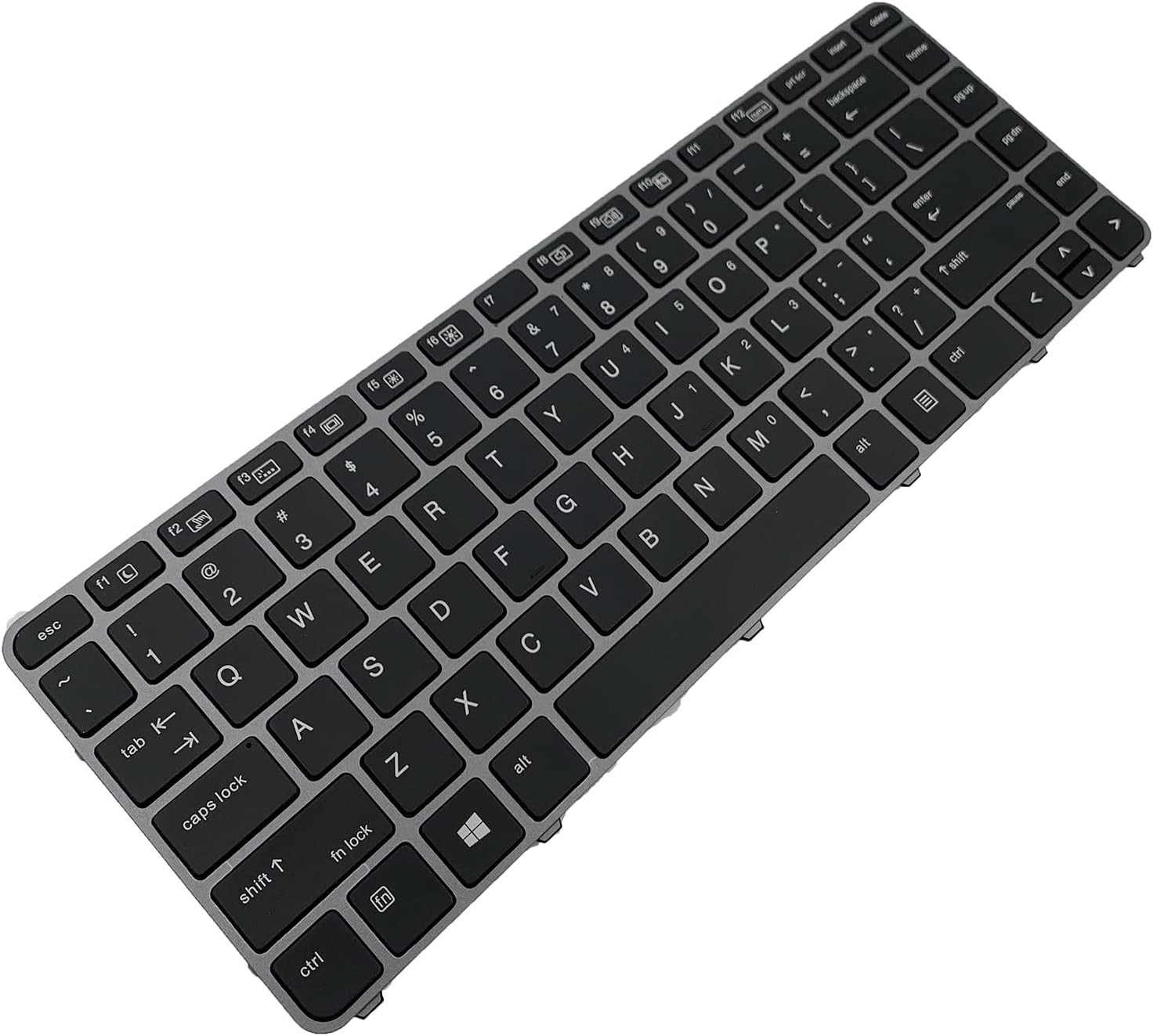 Laptop Replacement US Layout with Backlight Keyboard for HP Elitebook Folio 1040 G3 818252-001 844423-001 818252-001 903667-161 904715-161 9Z.NCHBQ.50S NSK-CY5BQ 903667-071