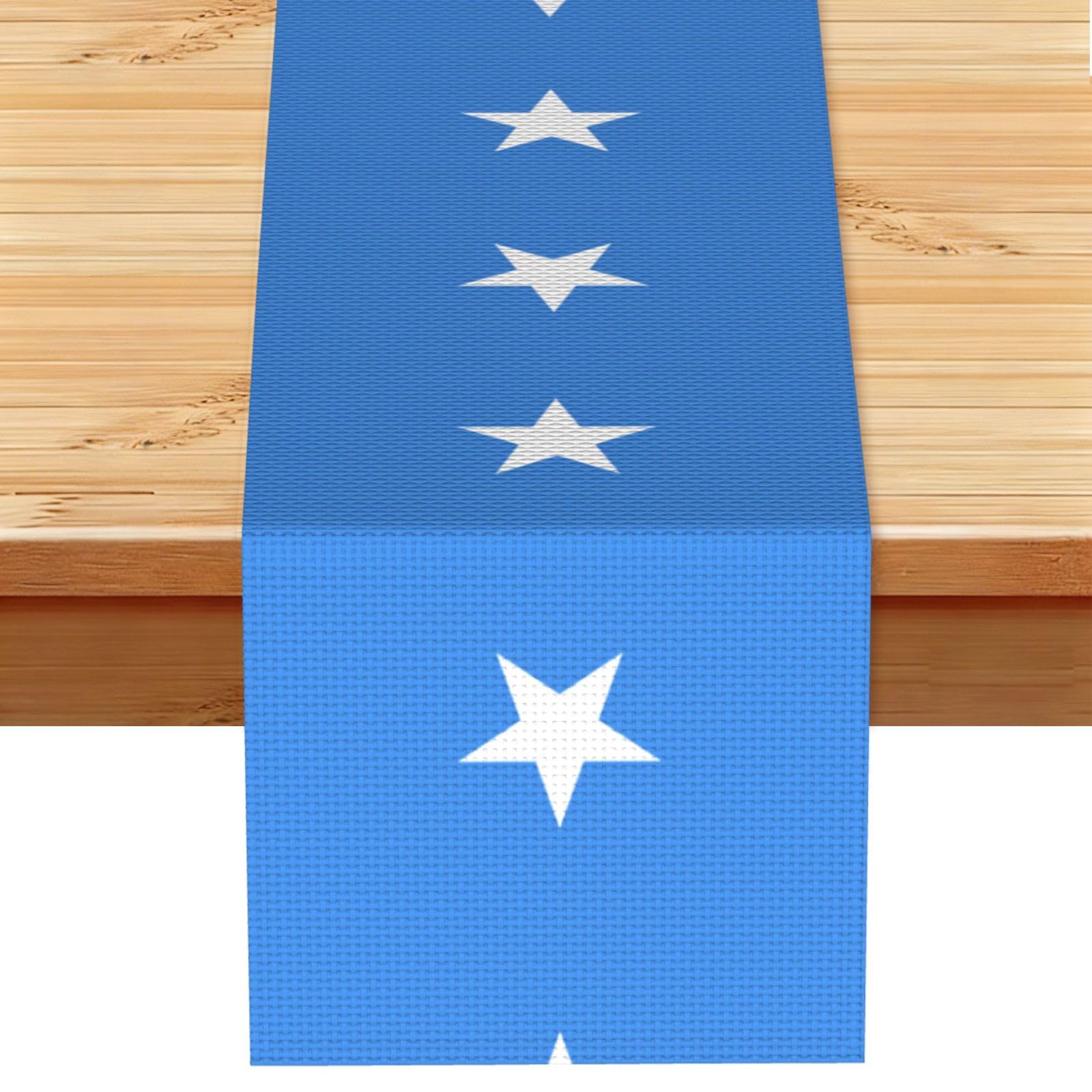 Somali flag Linen Feel Table Runner Wedding Party Home Decoration