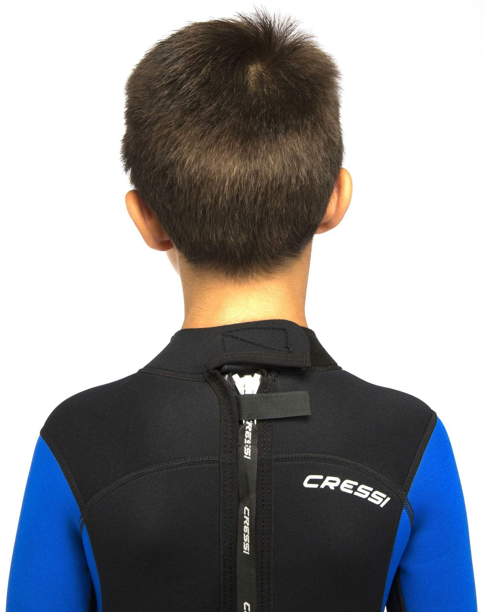 Cressi Med X Jr Wetsuit 2.5mm - Junior Shorty Wetsuit for Snorkelling and Diving in Temperate Waters