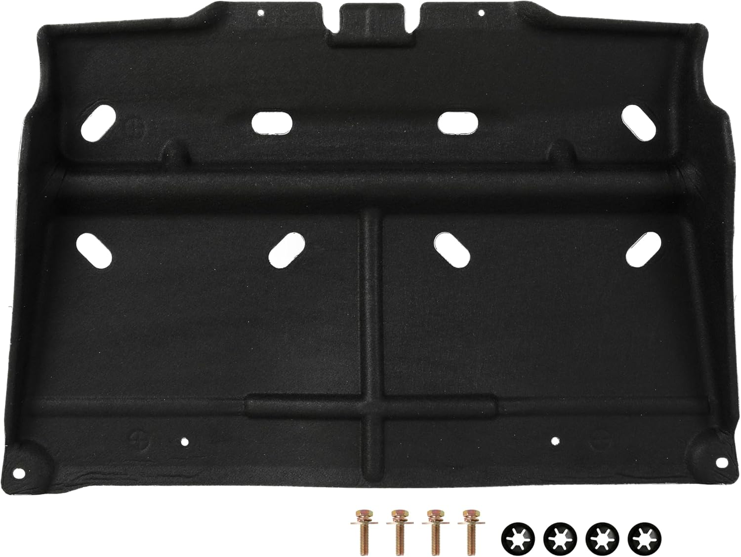 Engine Splash Guard Shield Under Diaper Gas Motor Replacement for 2015 2016 2017 2018 2019 2020 Ford F-150 with Gasoline Engine # ML3Z-7222-D,Not Fit Raptor Model,Not Fit 3.0L Diesel