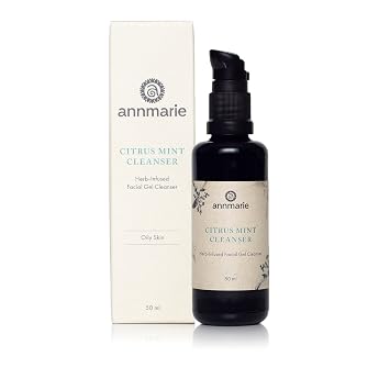 Annmarie Skin Care Citrus Mint Facial Cleanser - Gentle Cleanser with Rosemary, Witch Hazel + Lemon Balm, Suitable for Oily Skin 50 Milliliters, 1.7 Fluid Ounces