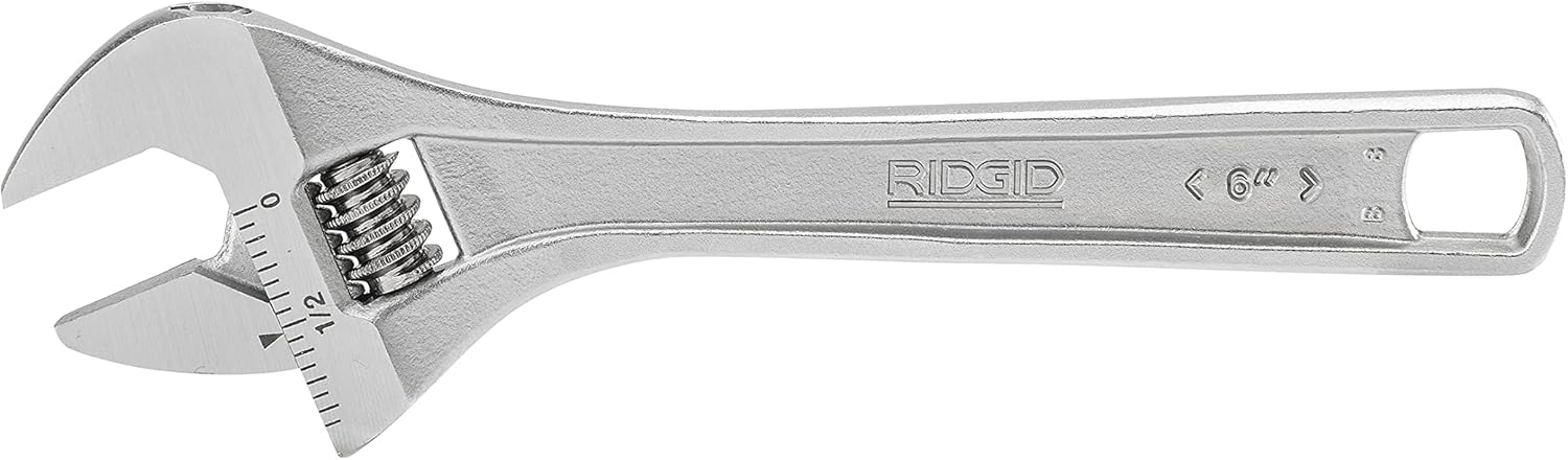 RIDGID 86902 6-Inch Adjustable Wrench (Pack of 3)