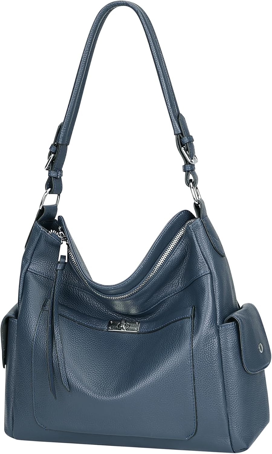 Over Earth Leather Hobo Purses and Handbags for Women Ladies Shoulder Crossbody Purse - Image 8