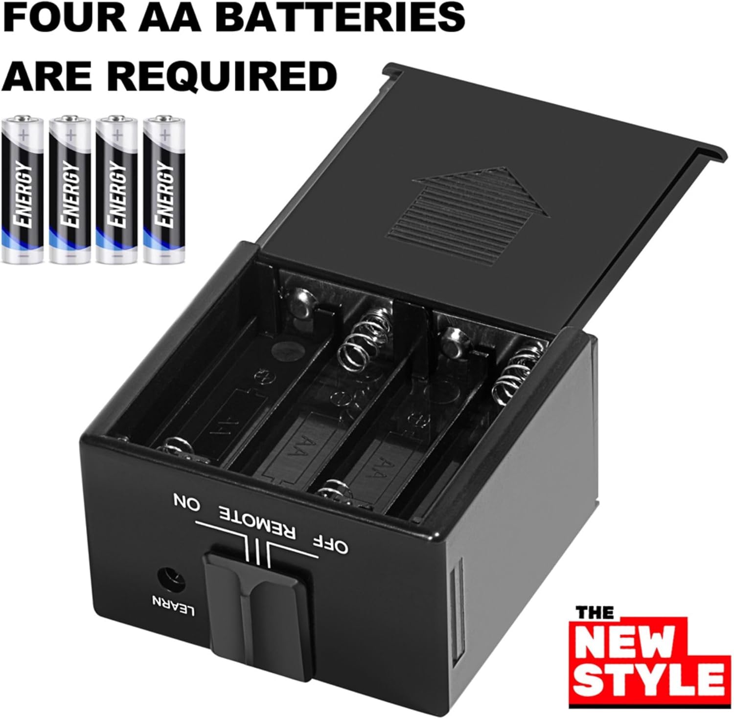 Remote Control For Servo Motor & Latching Solenoid Gas Fireplace Valve,Fit for skytech UN3 SR-1001 CON-TH MRCK,Fit for realfyre VR-1A,Fit for rasmussen SR-2R RPK3E SE, and more Flame Adjustment