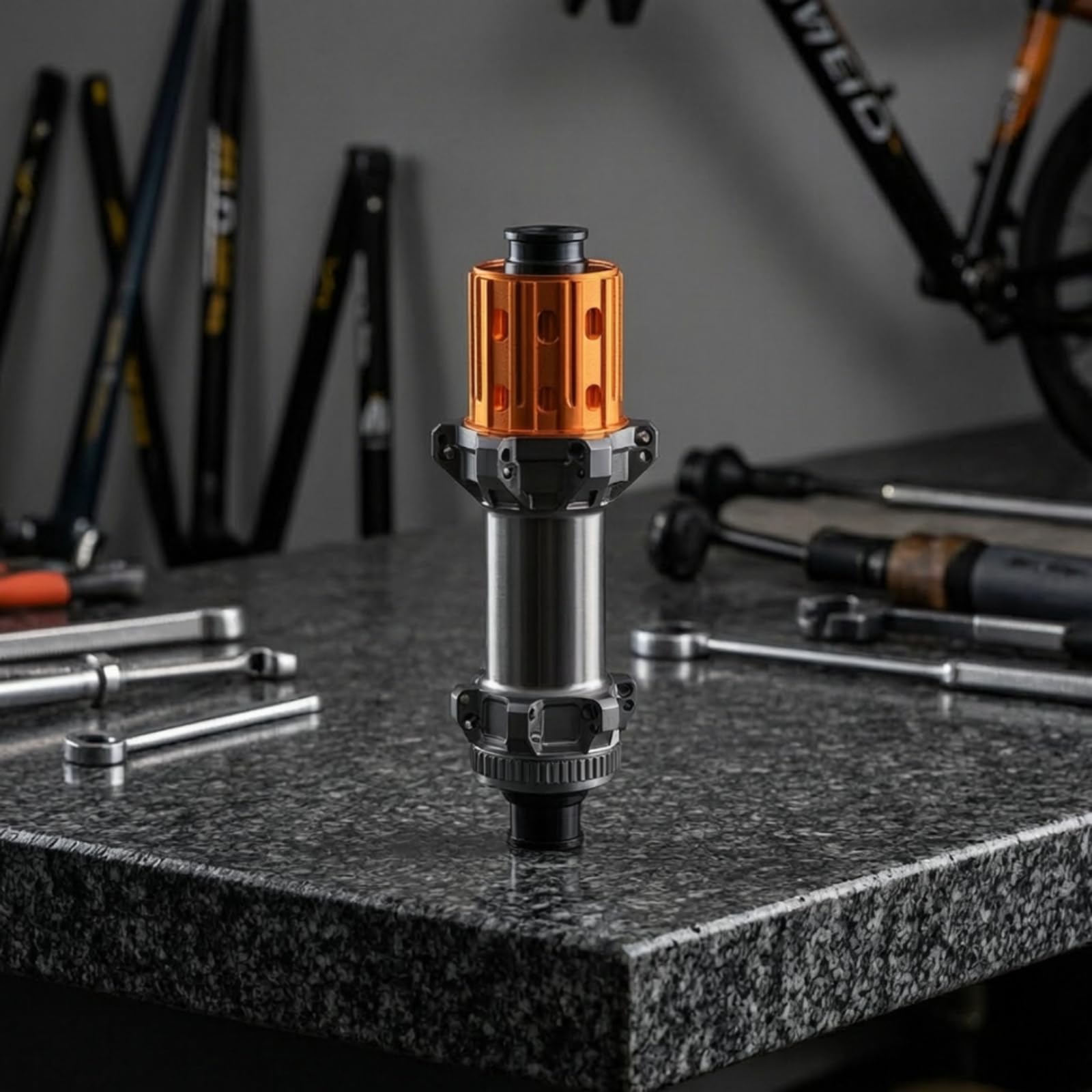 Mozzo Posteriore con Center Lock Sgancio Rapido Mozzo Posteriore per Bici da Montagna Sigillato Componente per Assemblaggio Ruote