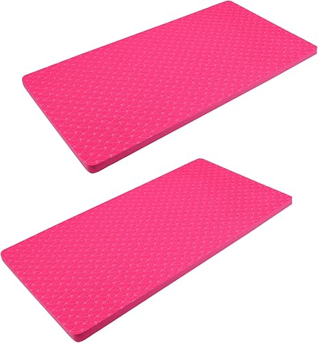 YARNOW 2 pares de esterillas para rodillas de yoga, almohadilla antideslizante para yoga, codo, almohadilla de rodilla para yoga