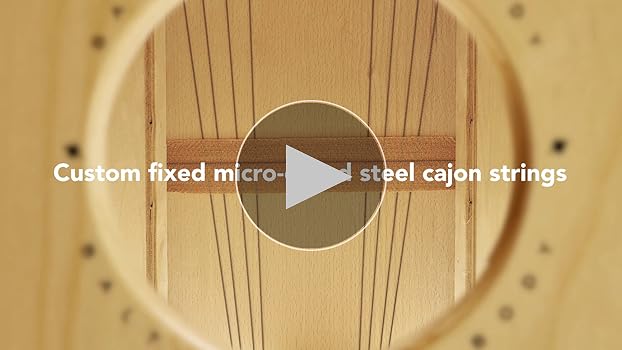 Amazon.com: Meinl Cajon Box Drum with Internal Strings for