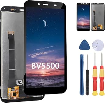 New Display Touch Screen for Blackview BV5500 LCD Display Replace Parts with Tools.