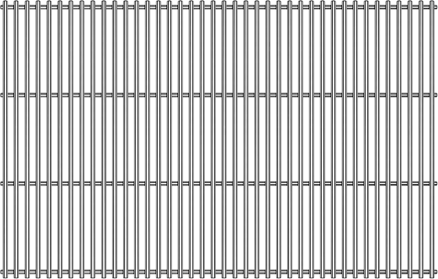 1 Pack 95401 Grill Steel Wire Cooking Grid Rock Grates Replacement Parts for Turbo Models,11 17 1/2 inch x 28 1/2 inch