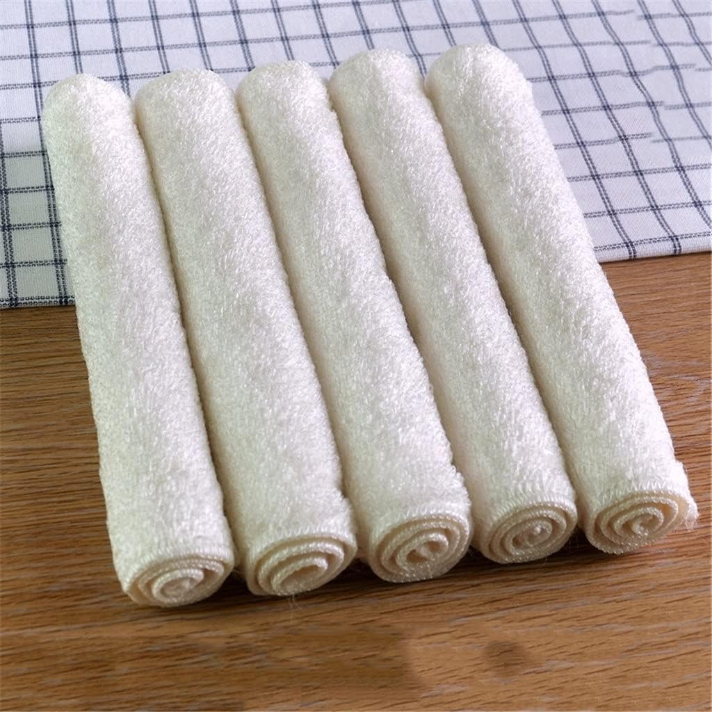 10pcs Mixed Color Cleaning Cloth Washing Dishs Kitchen Supplies Side Absorbent Dishcloth Soft Tool