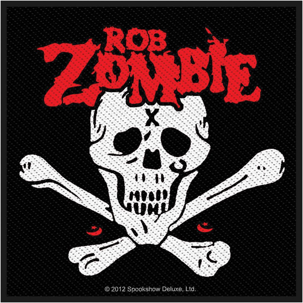 Amazon.com: Rob Zombie Dead Return Patch Skull Crossbones