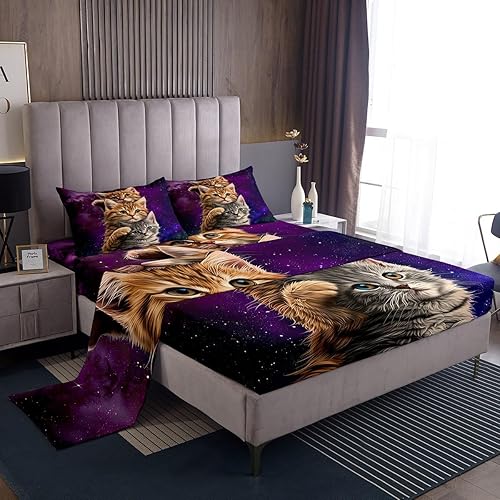 Vista 39 de Erosebridal Happy Camping - Juego de sábanas tamaño matrimonial para cámper, sábanas rústicas de casa de campo, accesorios de campamento, sábana