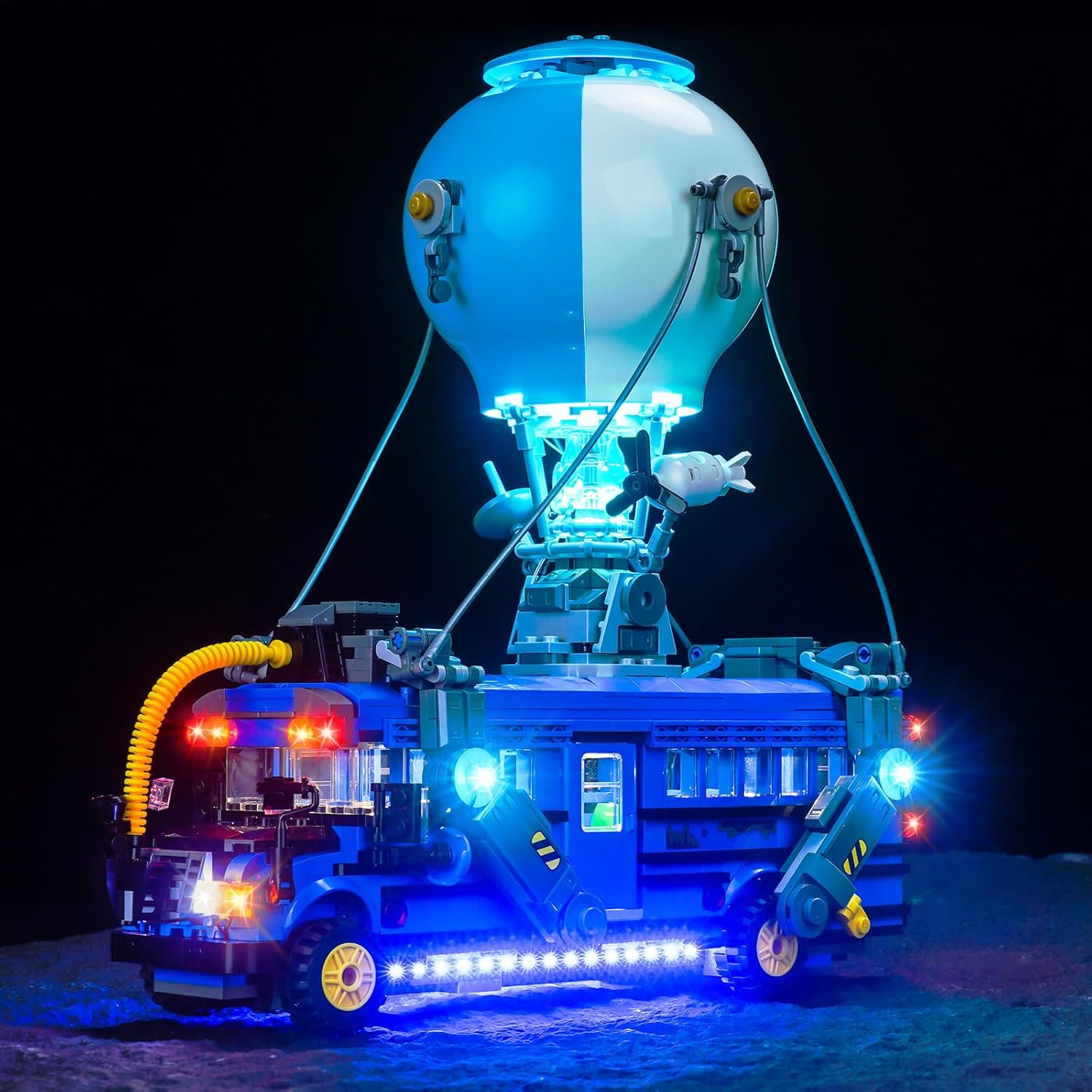 LED Lighting Compatible with Lego Battle Bus 77073, Light Kit Compatible with Lego 77073, Giving Light to Model, NOT Included The Model Set (77073-Battle Bus)