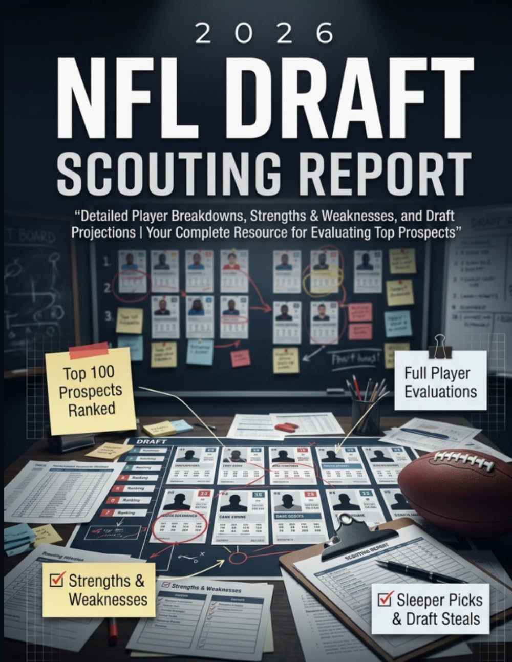 2026 NFL Draft Scouting Report: Detailed Player Breakdowns, Strengths & Weaknesses, and Draft Projections | Your Complete Resource for Evaluating Top Prospects