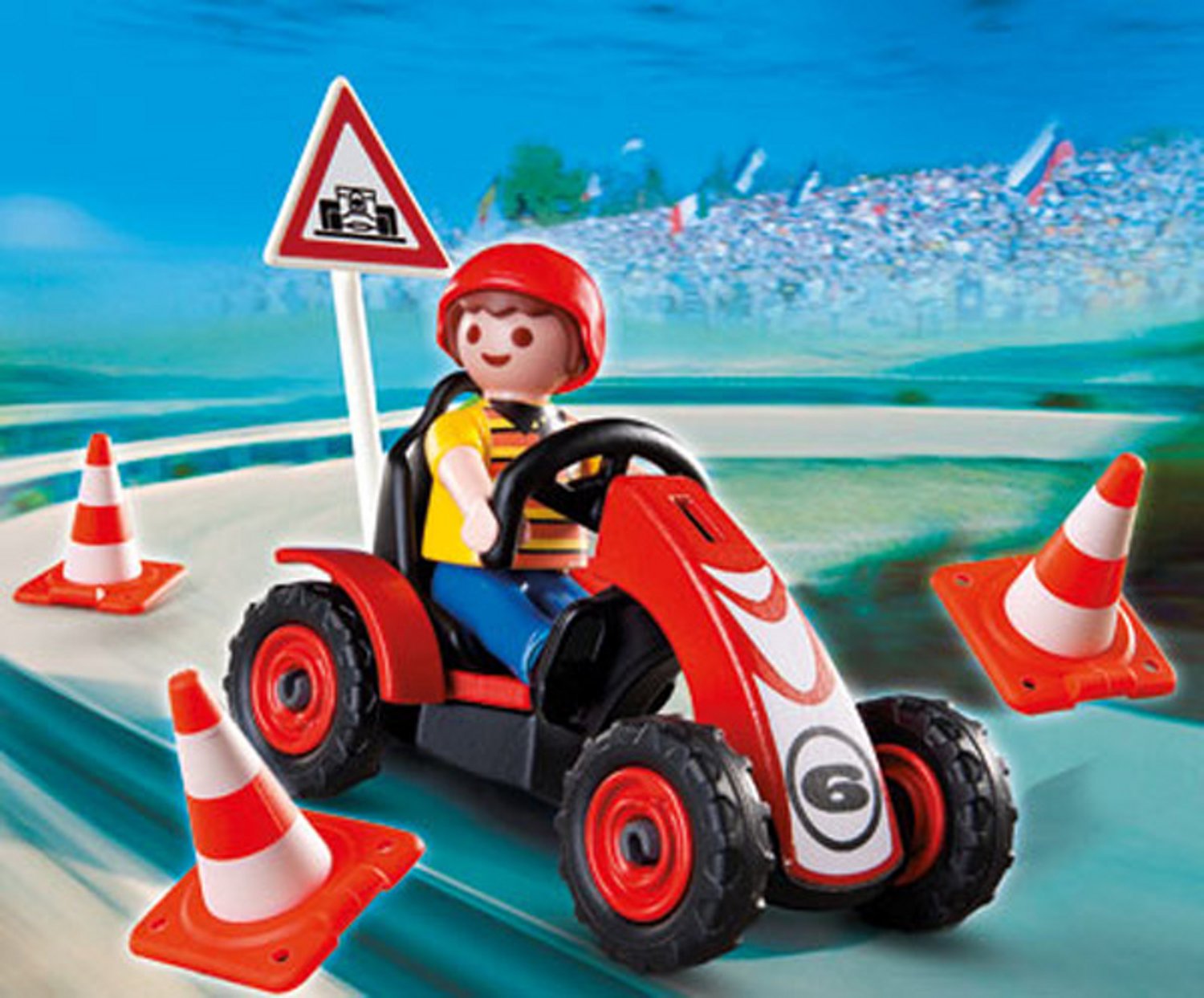 PLAYMOBIL 4759 Kids Racing Kart : Amazon.co.uk: Toys & Games