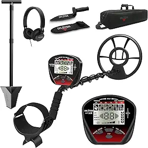 DR.ÖTEK Metal Detector for Adults and Heavy Duty Garden Shovel