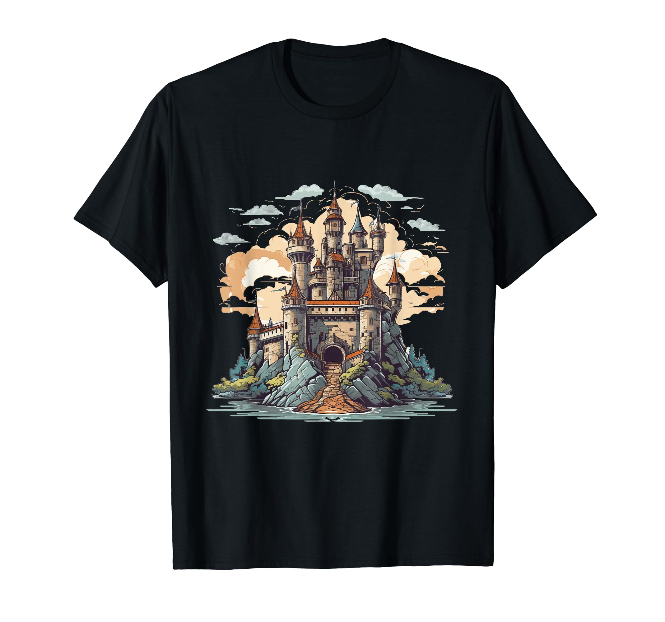 Medieval castle outfitCool Castle for knight lovers and medieval fans T-Shirt