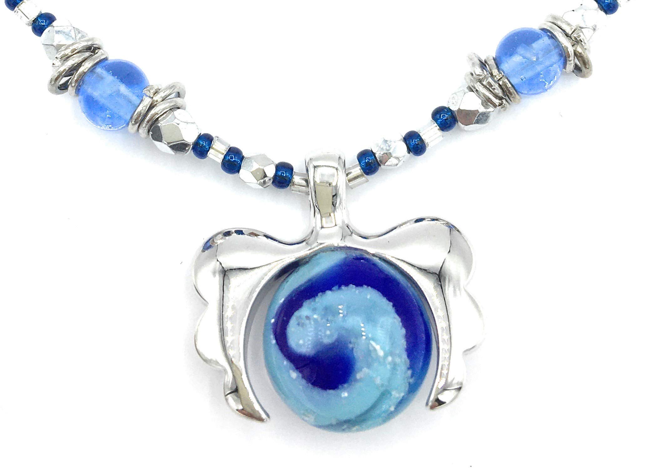 Collana In Vetro Di Murano Veneziana – VP 26 – Gioiello Artigianale Unico