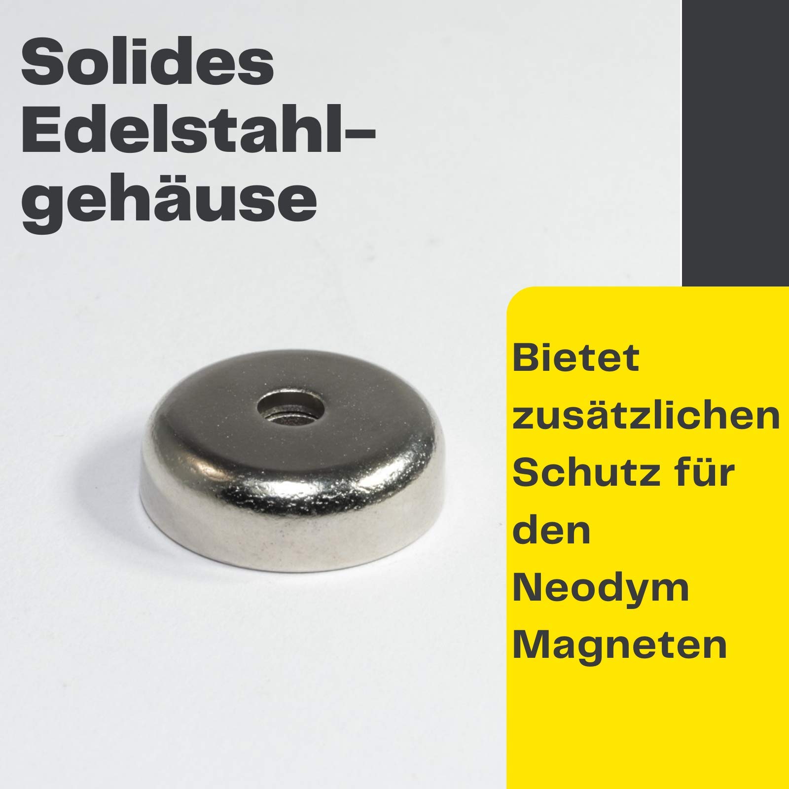 Aimant En Néodyme Avec Réduction De Perçage – Extra Fort Aimant En