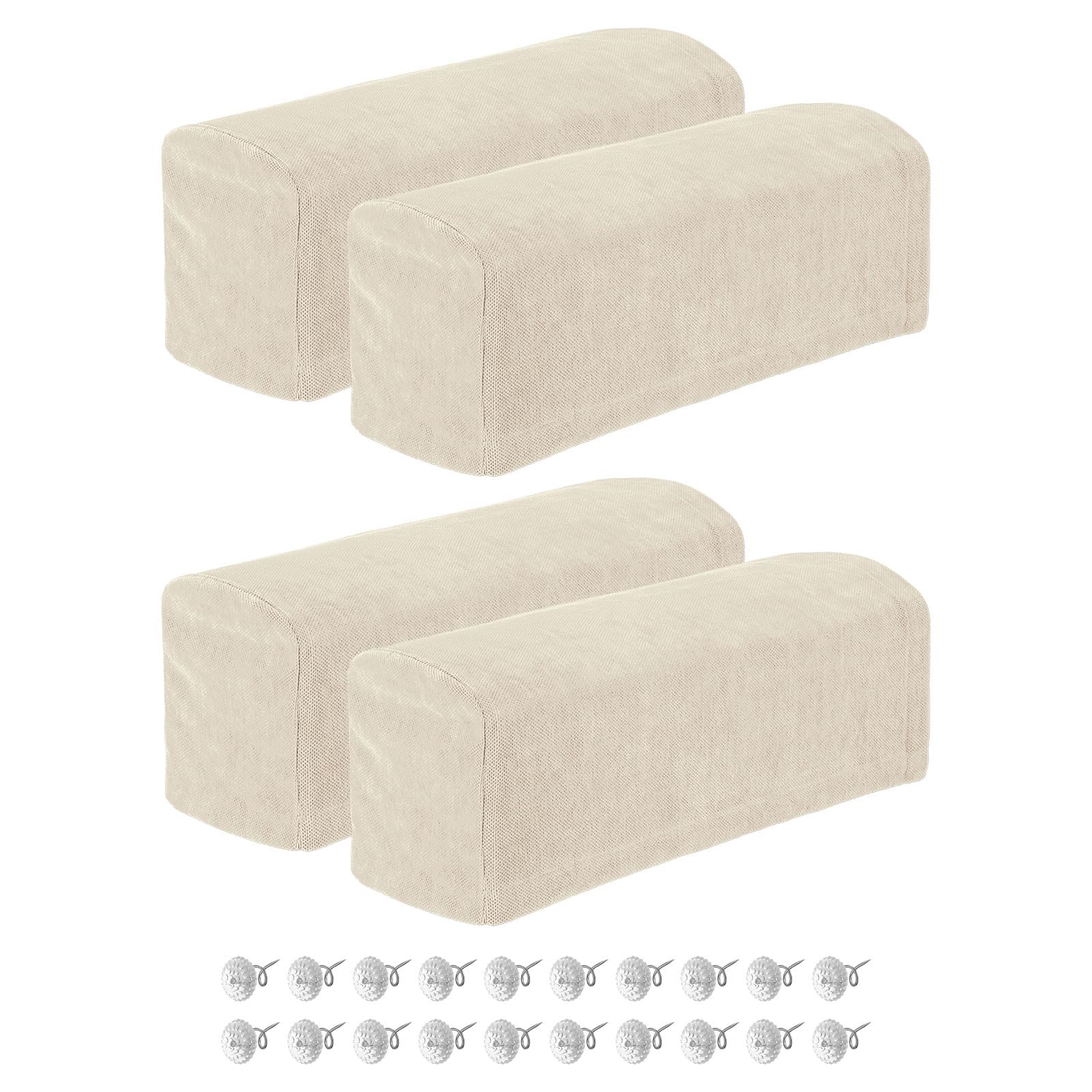 Fundas elásticas para reposabrazos que evitan manchas en sillón reclinable 1