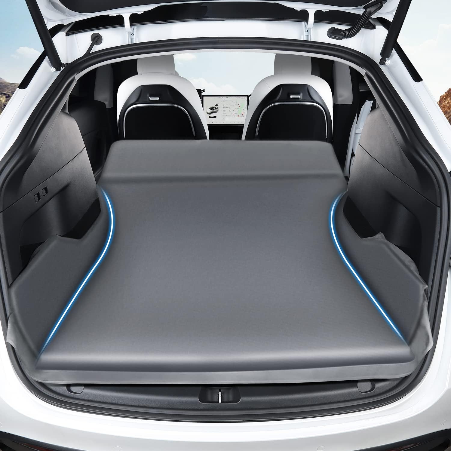 KUNIST Camping Mattress for Tesla Model Y, CertiPUR Memory