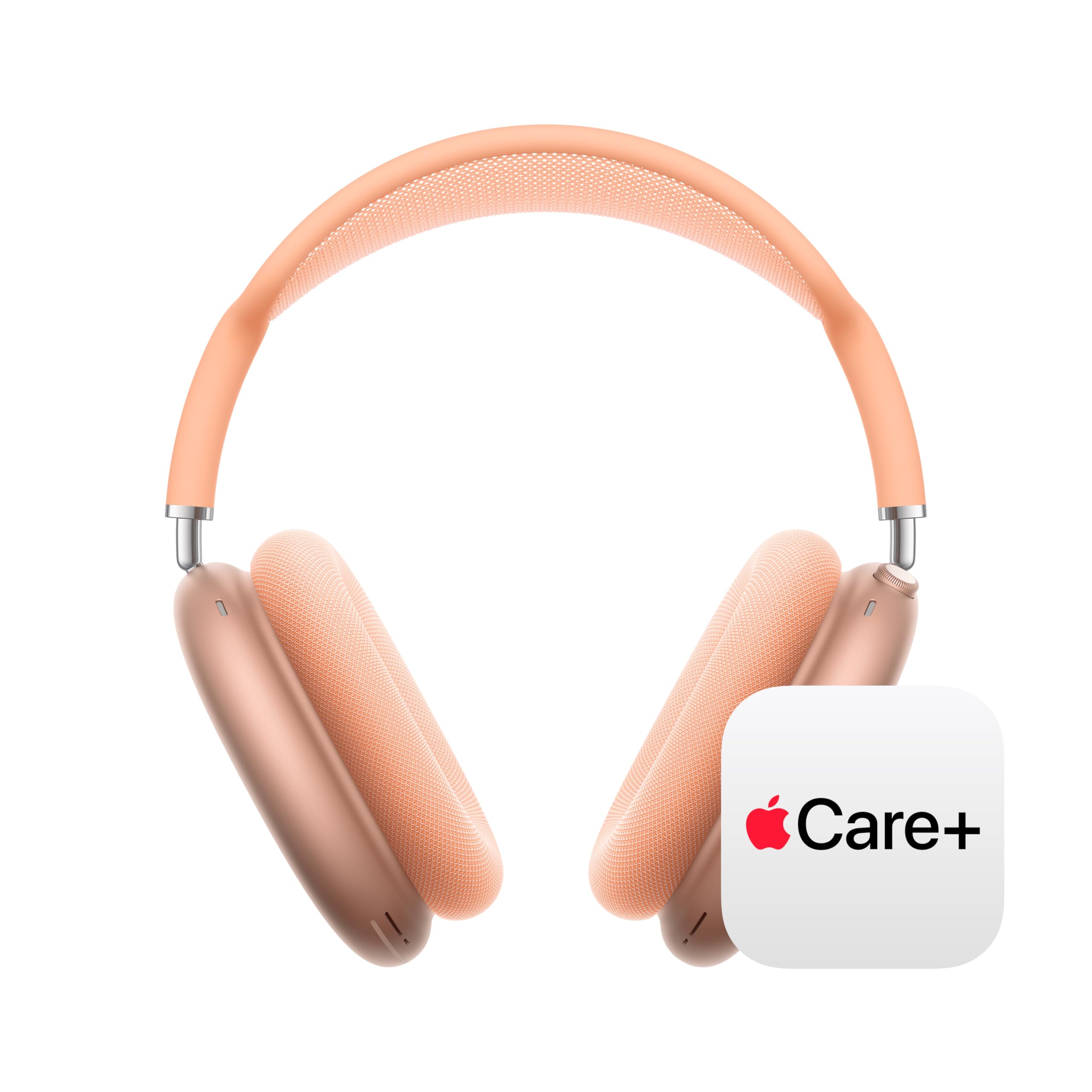 Apple AirPods Max 2 Wireless Over-Ear Headphones, Active Noise Cancellation, Adaptive Audio, Personalized Spatial Audio, Live Translation, Bluetooth Headphones – Orange with AppleCare+ (2 years)