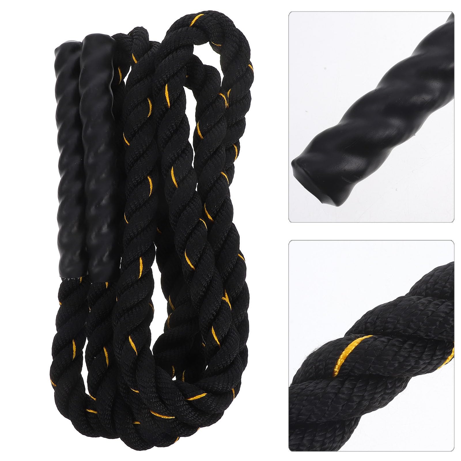 ULTECHNOVO Cuerda para Saltar Soporte de Peso, Antideslizante, 25 Mm