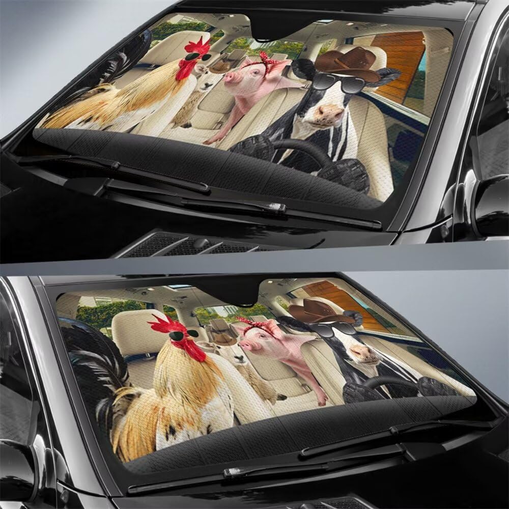 Amazon.co.jp: Cattle Driver フロントガラス サンシェード 車 SUV